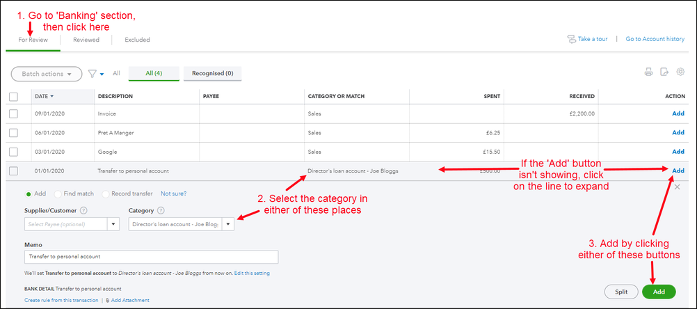 Image of Director's Loan Account (DLA)